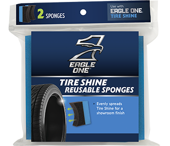 Tire Shine Reusable Sponges